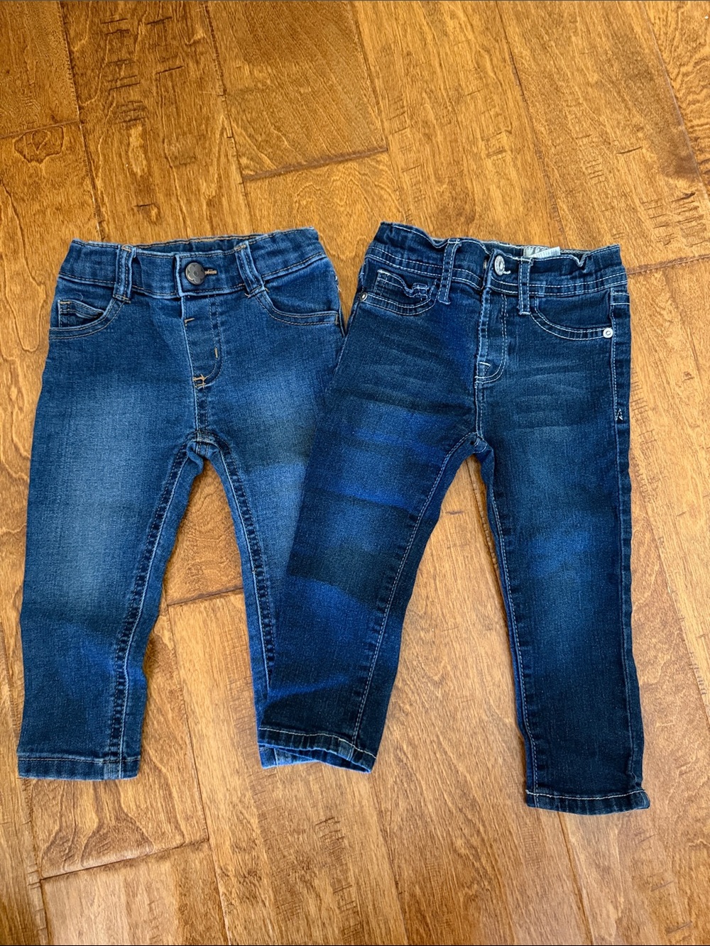 Kids Dark Blue Denim Jeans - Classic Stretch Fit